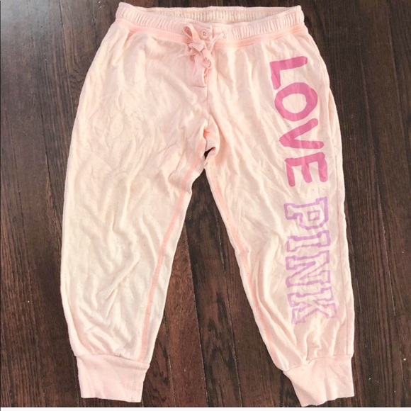 LAST CHANCE PINK Victoria’s Secret sweatpants - Picture 6 of 8